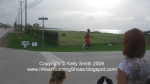 The lead runner taking the final turn at Maribelles on the Bay, 2009