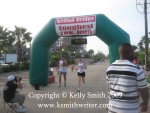 Toughest 10K Finish Line at Kemah Boardwalk
